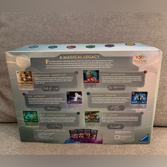 Disney Lorcana Rise Of The Floodborn Gift Set D100 Collector's Edition NEW - Picture 6 of 6